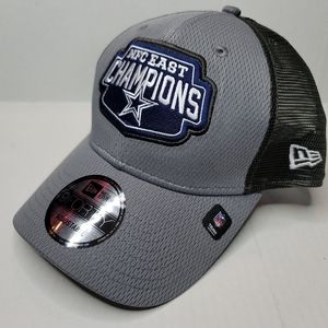 Dallas Cowboys New Era 9FORTY NFC East Champions Adjustable NFL Team Hat Cap New
